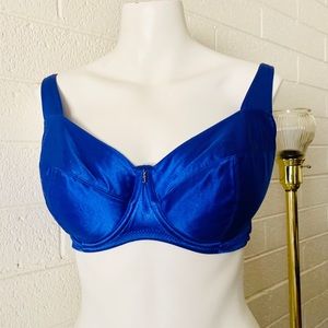 Royal Blue Fredericks of Hollywood Full Coverage